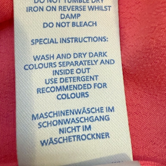 Boden Pink Pleated Top with Flutter Sleeves - Picture 8 of 8